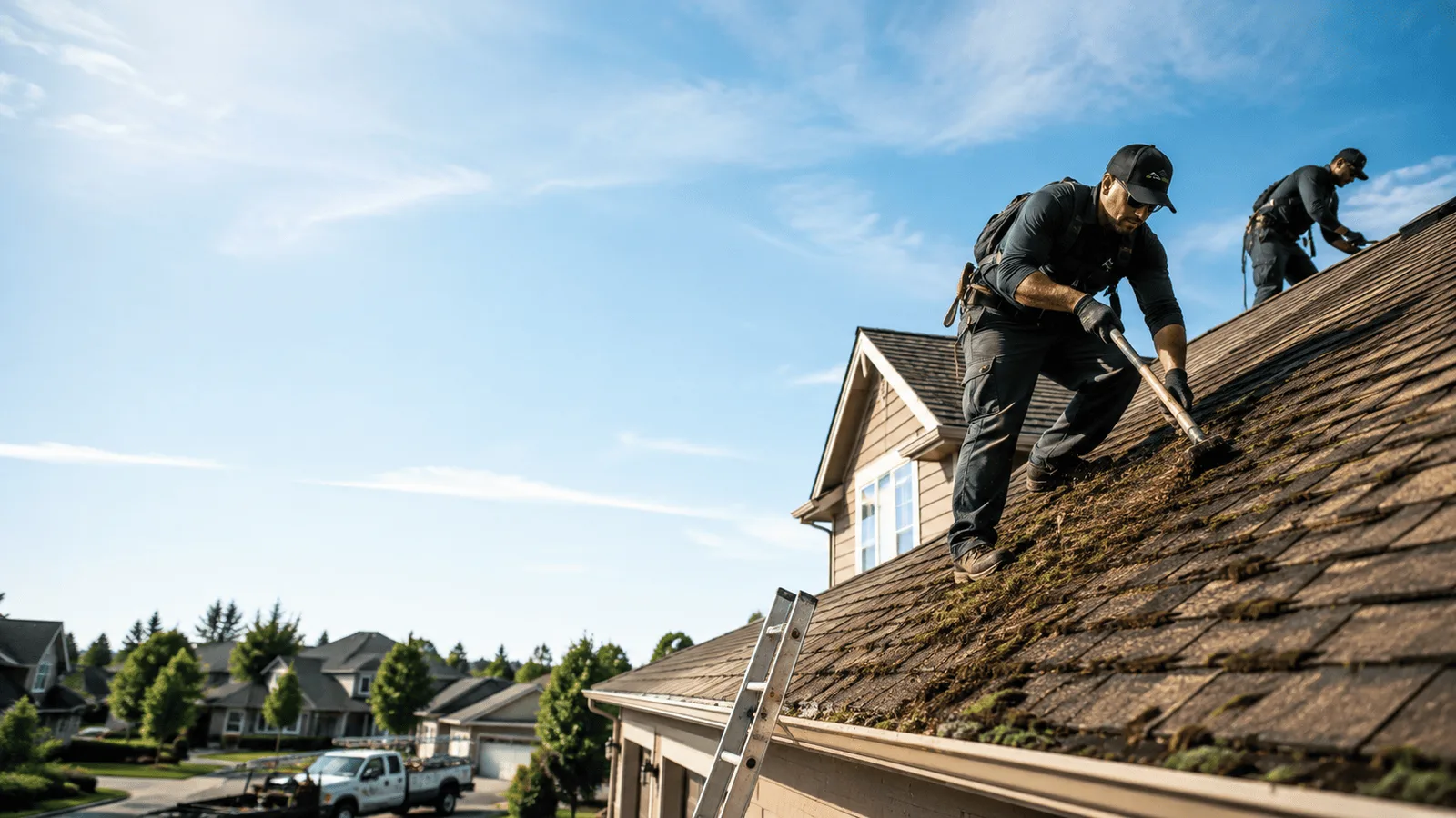 Roof Moss Removal in Silver Lake, OR near me